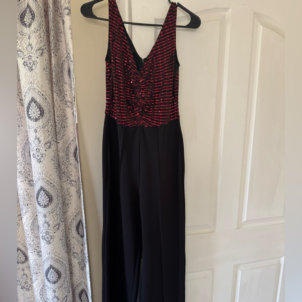 Sequined Formal Jumpsuit